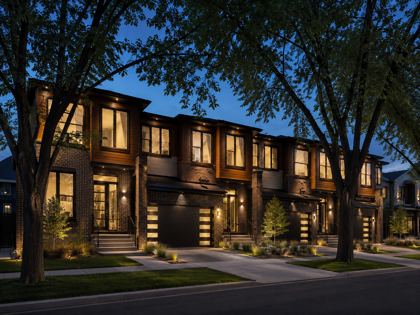 Mount Pleasant Rowhomes, Mount Pleasant — Modern rowhome collection.